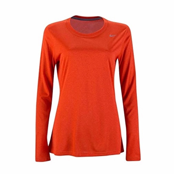 Nike Dri-Fit Logo Long  Sleeve Shirt! Size XS - Picture 1 of 2